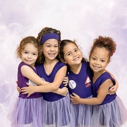 Alunas da turma de ballet